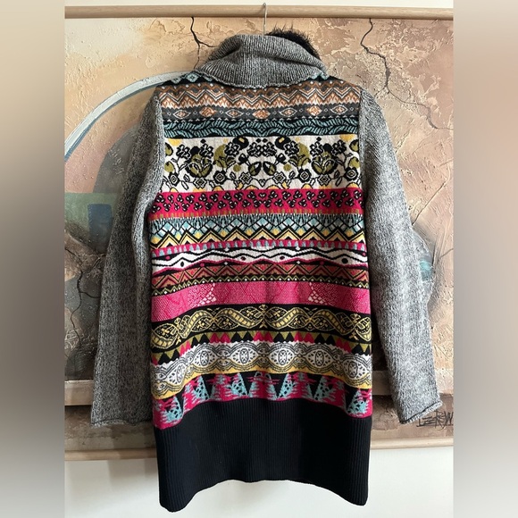 KOOI Knitwear Lambswool Knit Cardigan Sweater (Size 12/XL) - Picture 2 of 13